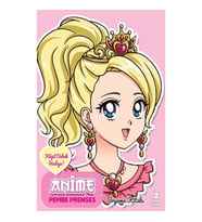 Anime Pembe Prenses Boyama Kitabı