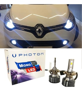 Renault Clio 4 Led Xenon Sis Far Ampulü H16 Mono Yeni Seri Beyaz
