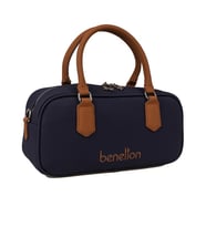 Benetton Lacivert Geniş Kadın Çapraz Nano Çanta BNT 1621