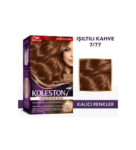Wella Koleston Supreme Saç Boyası 7/77 Işıltılı Kahve