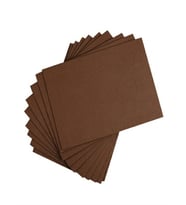 Renkli Mukavva 25X35Cm Kahverengi - 6 adet
