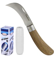 Aşı Bıçağı Seti 2'li Aşı Bıçağı+Aşı Bandı Dal Bağ Budama Aşılama