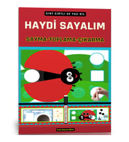 Cırt Cırtlı Haydi Sayalım (Sayma-Toplama-Çıkarma) YAZ-SİL Kitabı