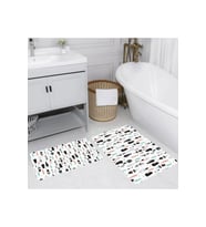 Eliana Home Baskılı 2'li Banyo Paspas Takımı RVG5224