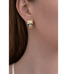 Xuping Oval Zirkon Taşlı 14K Kuyumcu Model Kadın Küpe