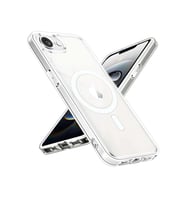 iPhone 16E Kılıf Magneticsafe Şeffaf Silikon - Şeffaf