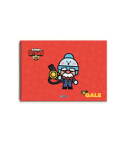 Gıpta Brawl Star Spiralli Resim Defteri 17 x 24 CM 15 Yaprak (12 Li Paket) (Karışık)