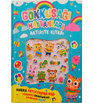 Gökkuşağı Hayvanları Aktivite Kitabı