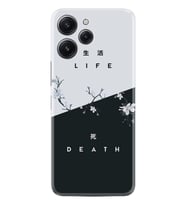 Xiaomi Redmi 12 128 GB 4 GB Ram Kılıf Desenli Silikon Life and Death 1339