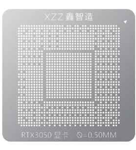 XZZ KALİTELİ MANYETİK KALIP RTX3050 RTX3050TI GN20-P0-A1 GN20-P1-A1 GA107-725-A1 0.5 MM