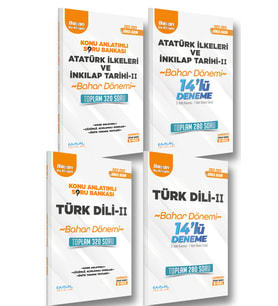 Emsal Yayınları AÇIKÖĞRETİM BAHAR-BİLGİSAYAR PROGRAMCILIĞI 2.SINIF 4.YARIYIL KONU SORU DENEME 2024 BASIM (Çok Renkli)
