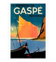 Gaspe Seyahat Posteri Tablo Ahşap Poster Dekoratif