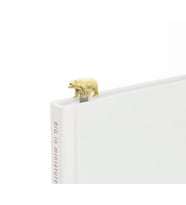 Metalmorphose Bear Kitap Ayracı (Sarı)
