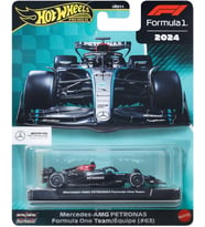 Hot Wheels Premium Mercedes-Amg Petronas Formula 1 2024 Takım Arabası, 1:64 Ölçek, Metal Diecast Mod (Çok Renkli)