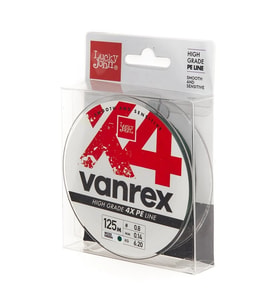 Lucky John Vanrex X4 Pe Örgü Yosun Yeşil 125M 0,08MM İP MİSİNA