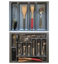 İki Parça Düzenleyici Set 55x49 cm, Kepçelik ve Kaşıklık, Kesilebilir