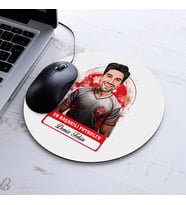 Kişiye Özel Hediye Karikatürlü En Başarılı Erkek Futbolcu Mousepad