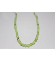 Yeşil Onix (Oniks) Taşı YARIM Dizi 6mm (18cm uzunluğundadır)