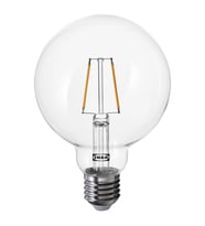 IKEA Lunnom LED Ampul E27, Işık Rengi: Sıcak Işık (2200 Kelvin), 150 Lm (SarıBeyaz)