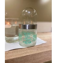 Viare Giara Cam Kavanoz Su Yeşili Desenli 750 Ml