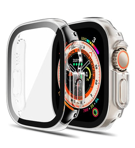 Microsonic Apple Watch Ultra Kılıf Clear Premium WatchBand Şeffaf (Renksiz)