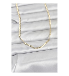 Mey İthalat® CM 14K Gold Renk Gemici Zincir Model 60 cm Kadın Kolye