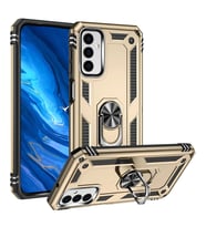 Samsung Galaxy M23 Uyumlu Kılıf Zore Vega Kapak (Gold)
