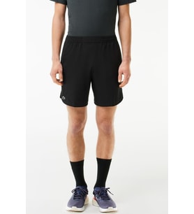 Lacoste Men's Relaxed Fit Shorts Erkek Bol Kesim Pamuk Şort Siyah