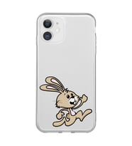 Iphone 11 Uyumlu Tavşan Tasarımlı Şeffaf Telefon Kılıfı