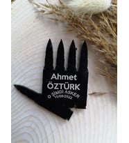 Asker Magnet - Nişan Şekeri - Söz Şekeri - Düğün Magnet - Nişan Magnet - Söz Magnet - Yenidoğan Magnet - Doğum Magnet - Yaş Magnet 7cm
