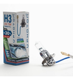 H3 24V Uyumlu 70W Pr Ll 0,3 Fazla Işık (Karışık)