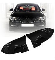 Bmw 1 Serisi F20 batman yarasa ayna kapağı siyah