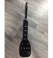 Siyah Deri Şaplak