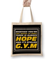 Hope Is Spelled Gym Bez Çanta Uzun Saplı