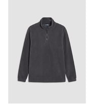 LC WAIKIKI Antrasit Fermuarlı Dik Yaka Erkek Çocuk Sweatshirt
