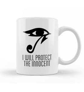 Pharah I Will Protect The Innocent Overwatch Kupa Bardak Porselen