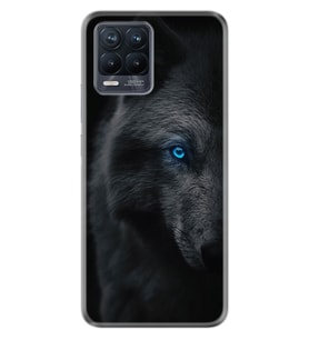 8 8 Pro Kılıf Desenli Silikon Platinium Series Dark Wolfs 1834