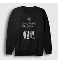 Presmono Unisex Siyah Aftermath Gorillaz Sweatshirt 54078tt