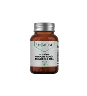 Vitamin B Kompleks Kapsül Takviye Edici Gıda 30 Kapsül