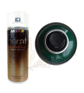 Motip Carat Akrilik Sprey Boya YEŞİL PARLAK 400 ml - RAL6005