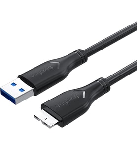 USB 3.0 Micro B Şarj ve Data HDD Kablosu 50 CM