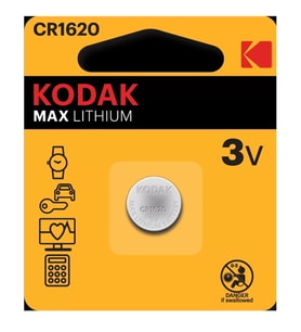 Kodak Para Pil Cr1620 Tek
