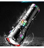 Pro F-3002 Alüminyum TG LED Gece Şeritli Type-C Şarjlı El Feneri