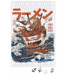 The Great Ramen off Kanagawa Puzzle 240 Parça Yapboz