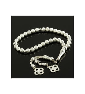 Çizgili Metal Tesbih 0,8 mm