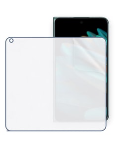 SChitec OPPO Find N2 Uyumlu İç Ekran Nano Şeffaf Hidrojel Koruyucu