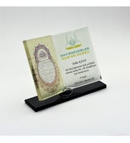 Kristal Defter Plaket