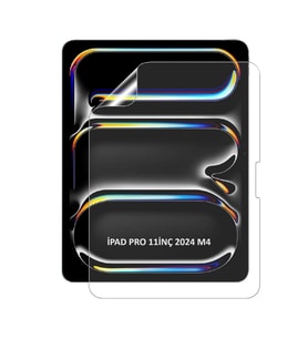 Apple iPad Pro 11inç M4/M5 Tablet Nano Ekran Koruyucu 2024/2025 (Renksiz)