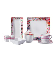 Korkmaz Link Collection 28 Parça Kare Kahvaltı Takımı A8568