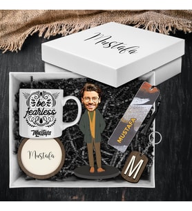 Motto Gift Erkeklere Özel Tasarım Karikatür Biblolu Hediye Kutusu 112992